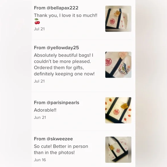 NWT Trader Joe’s canvas tote with embroidery - Picture 10 of 12